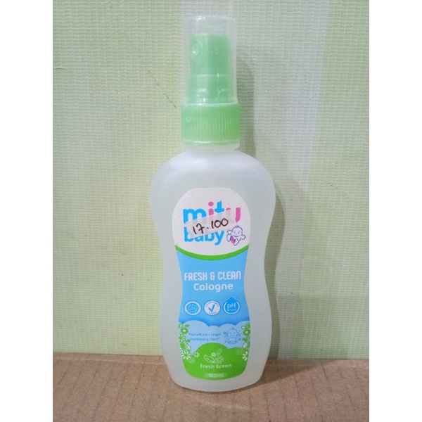 MITU BABY FRESH &amp; CLEAN COLOGNE FRESH GREEN, FRESH PINK 100ML