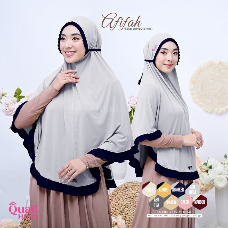 AFIFAH Daily Hijab by Quail