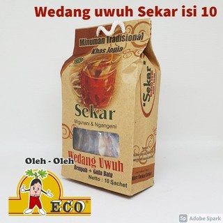 

Wedang Uwuh Sekar minuman tradisional Jogja kemasan paper bag isi 10 (BERKUALITAS)