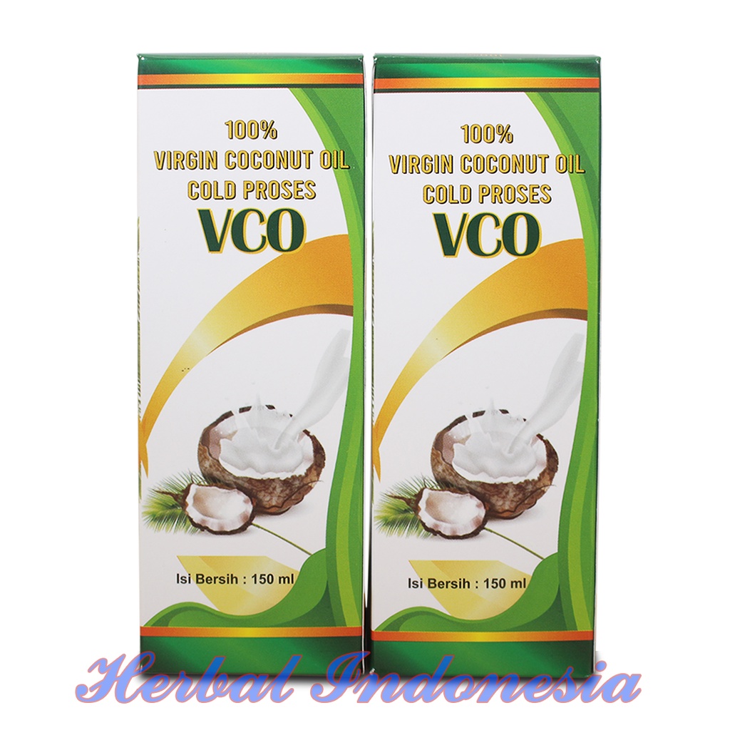 VCO (Virgin Coconut Oil ) COLD PROSES 150ml  |  Minyak Kelapa Murni