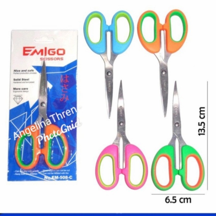 

Gunting Kertas Stainless steel Emigo Small Warna