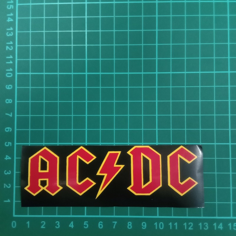 Stiker Musik  Sticker Band Anti Air Graftac (BEBAS PILIH MOTIF)-Band-10