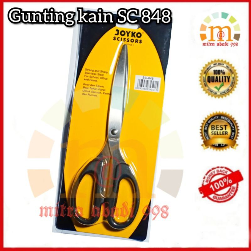 

Gunting Kain Besar JOYCO SC 848 - Gunting Kertas Besar