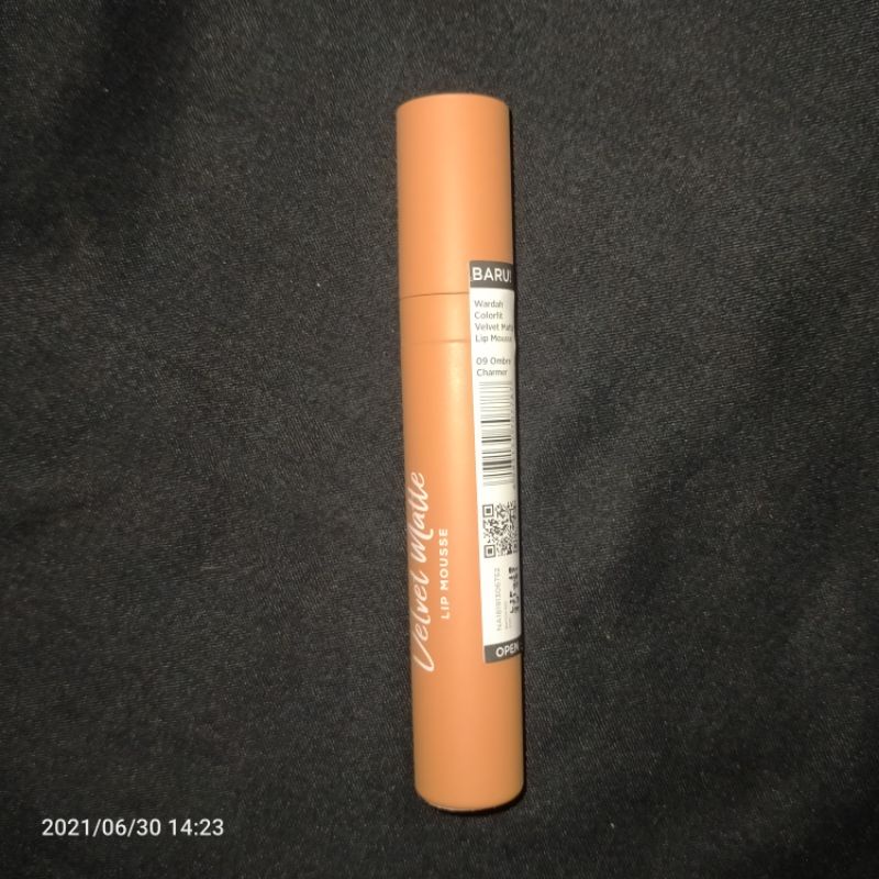Wardah Velvet Matte Lip Mousse No. 9 Ombre Charmer