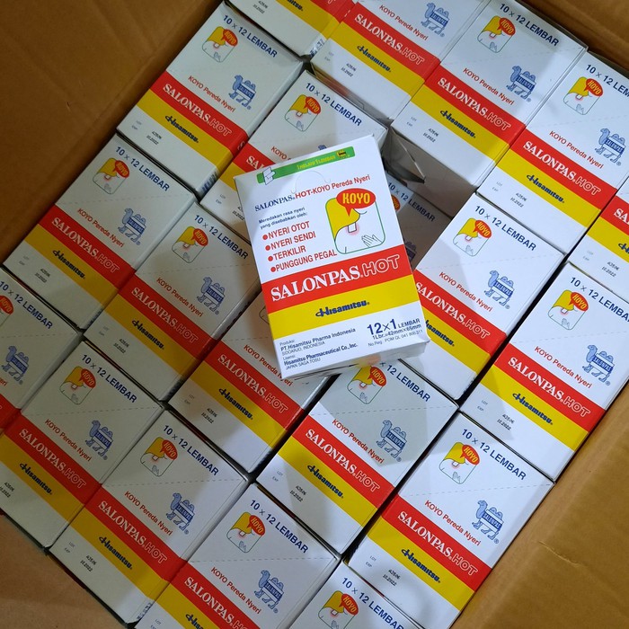 Koyo Salonpas Hot Merah Box