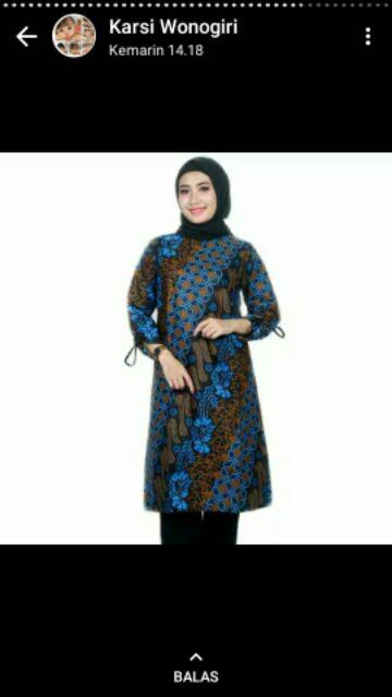 Maura Couple - Sania Ruffle Batik Couple Jumbo Ori Ndoro Jowi Dnt Garansi Termurah Shopee - Solo 4.8