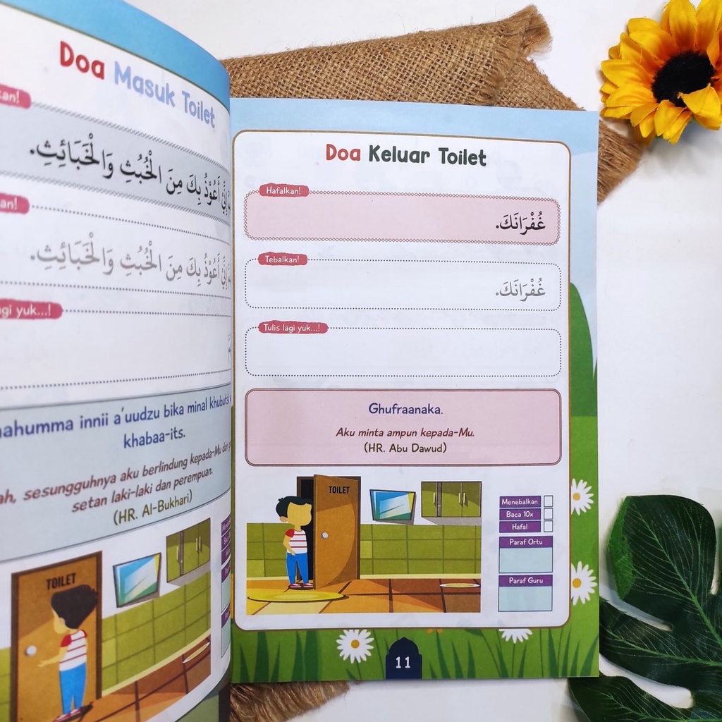Buku Anak : Menulis Sambil Menghafal Doa Sehari-hari (Pustaka Arafah)