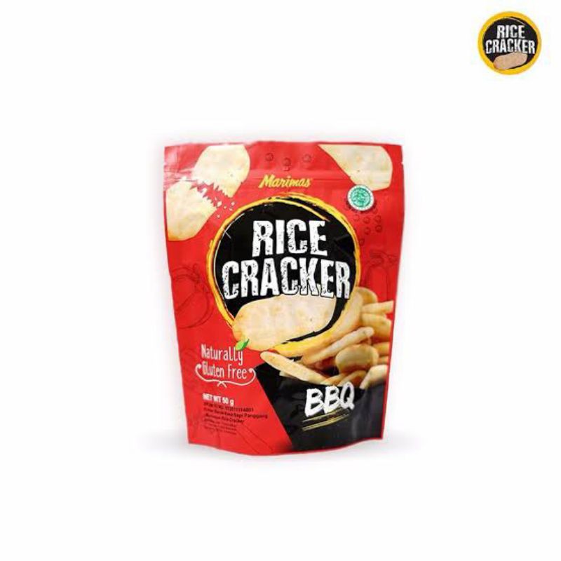 

MARIMAS RICE CRACKER BBQ GF 50GR