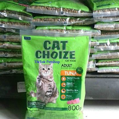 Pakan Makanan Kucing Cat Choize Tuna Murah Untuk Jenis Kucing Kampung Anggora Persia - Kemasan