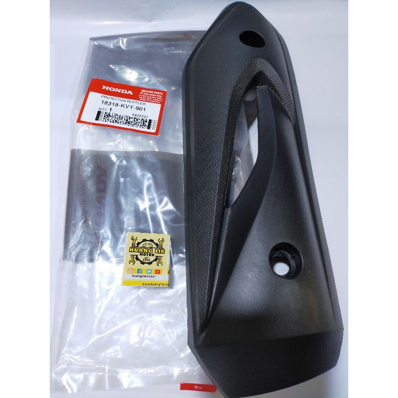 cover knalpot / tutup knalpot beat karbu ori 18318kvy901