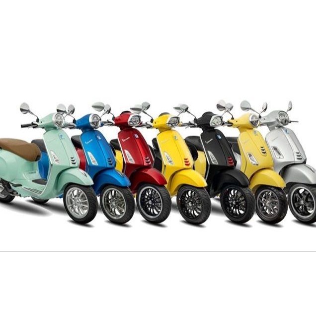 VESPA COLORS DITON Premium Pilok Pilox Cat Semprot Warna VESPA (Purple, Blue, Yellow, Pink, Orange, Ivory, Green, Red, Black, Grey, dll) 400cc