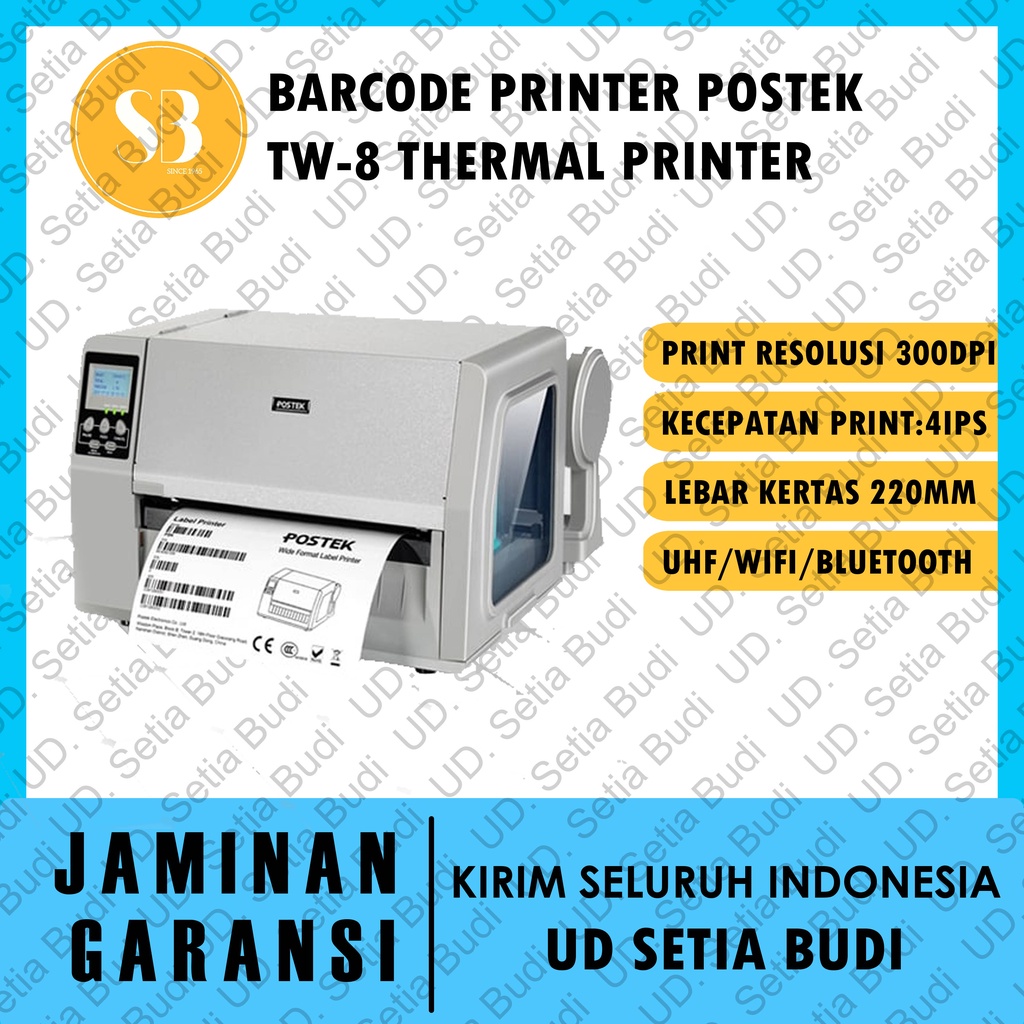 Barcode Printer Postek TW-8 Thermal Printer