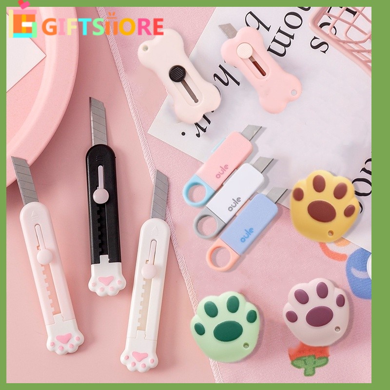 

COD✨Cute Mini Craft Wrapping Box Paper Envelope Cutter Utility Knife Letter Opener gs