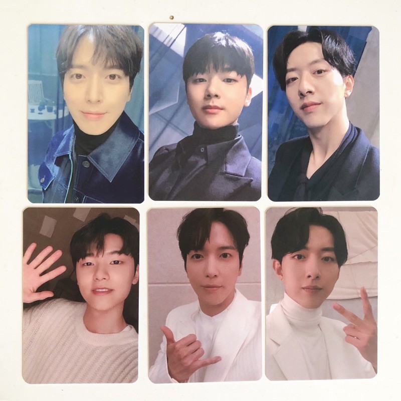 photocard cnblue re-code benefit from ktown4u yonghwa jungshin minhyuk set