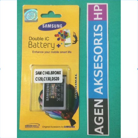 Batre Samsung Caramel E1272 S1272 C140 Bronx C120 C130 D520 Baterai