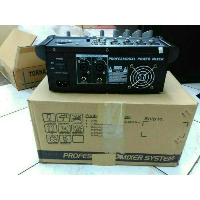 POWER MIXER AUDIO LINE SMP 4D