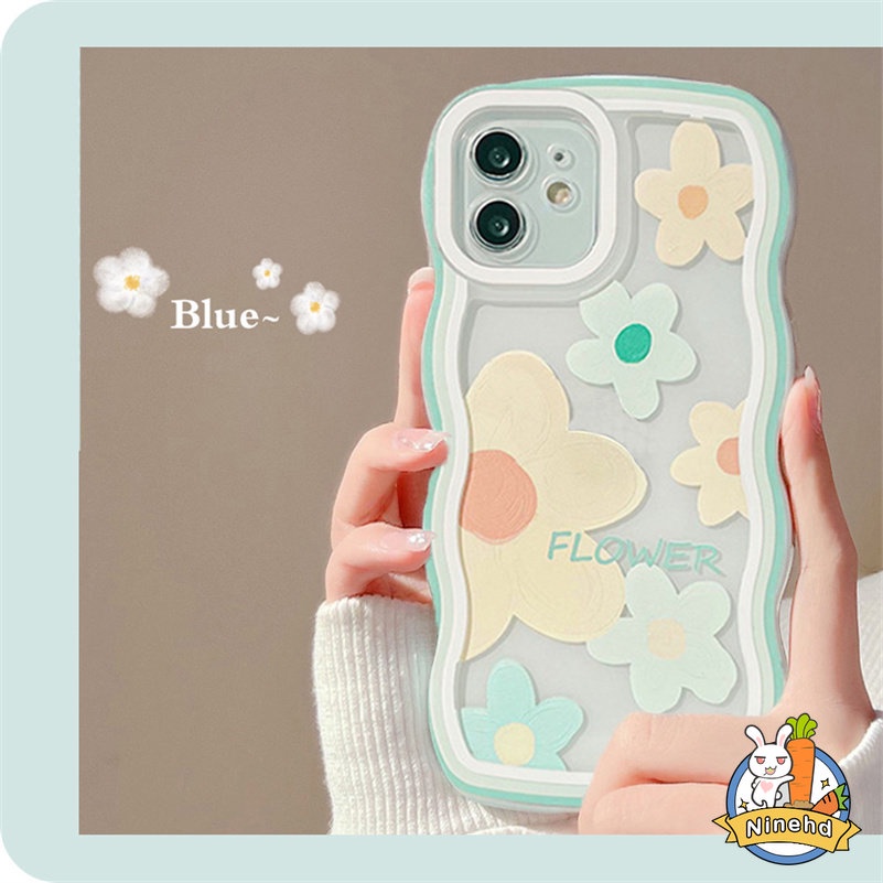 Soft Case Silikon Motif Bunga Hijau Untuk Huawei Y9 Prime 2019 Nova 7i Nova 9 8 7 SE Pro Nova 5T 4e 3i 3e Y7A Y9s P30 Lite Honor 8X