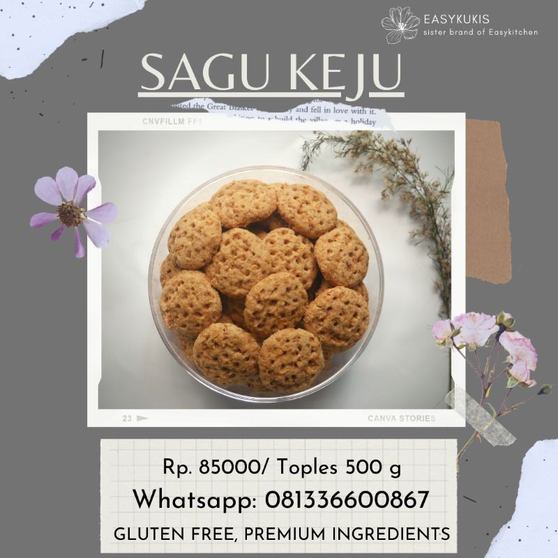 

SAGU KEJU (BAHAN PREMIUM)
