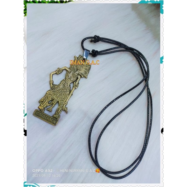 KALUNG+LIONTIN WAYANG BIMA, SEMAR/AKSESORIES KALUNG IMPORT