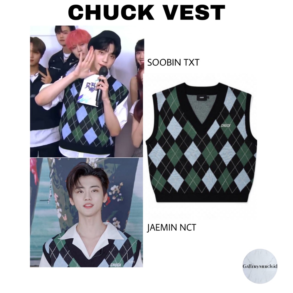 [READY STOCK] JAEMIN NCT, SOOBIN TXT - CHUCK VEST