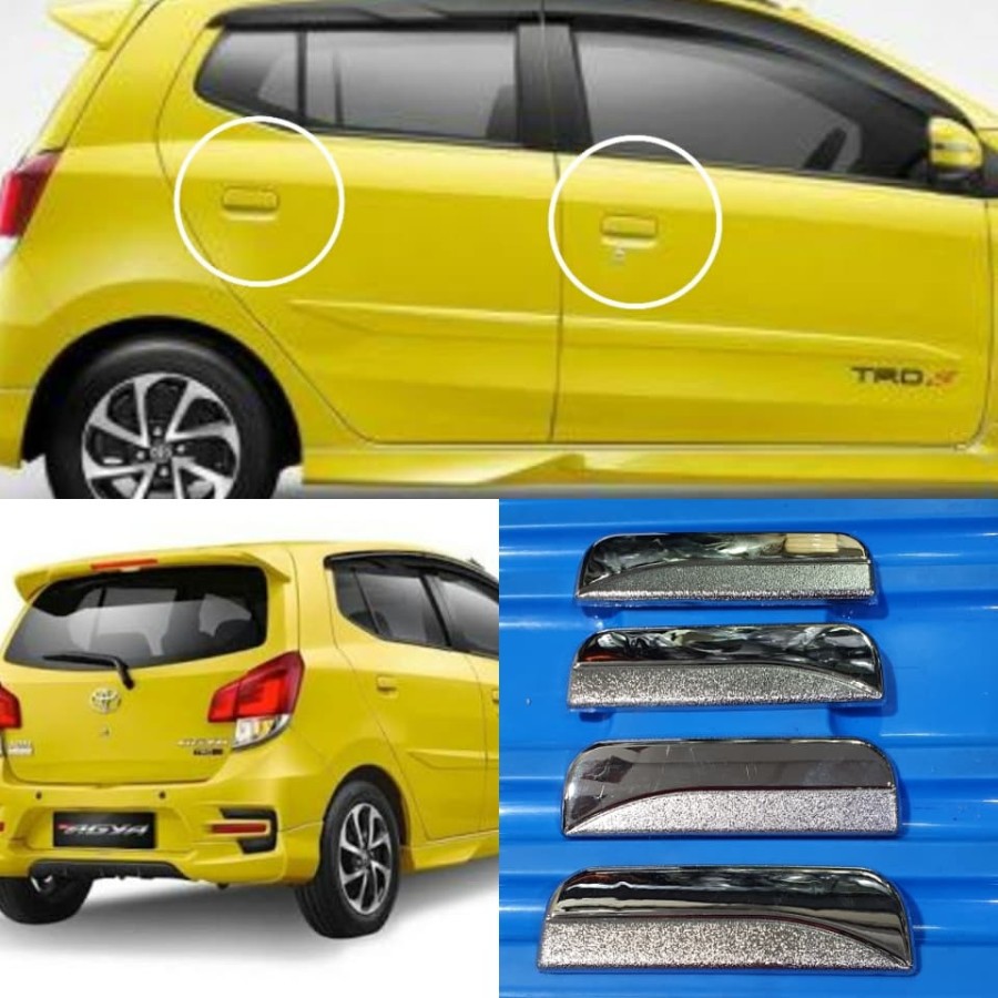 Cover Handle Pintu Chrome AGYA AYLA 2014-2020