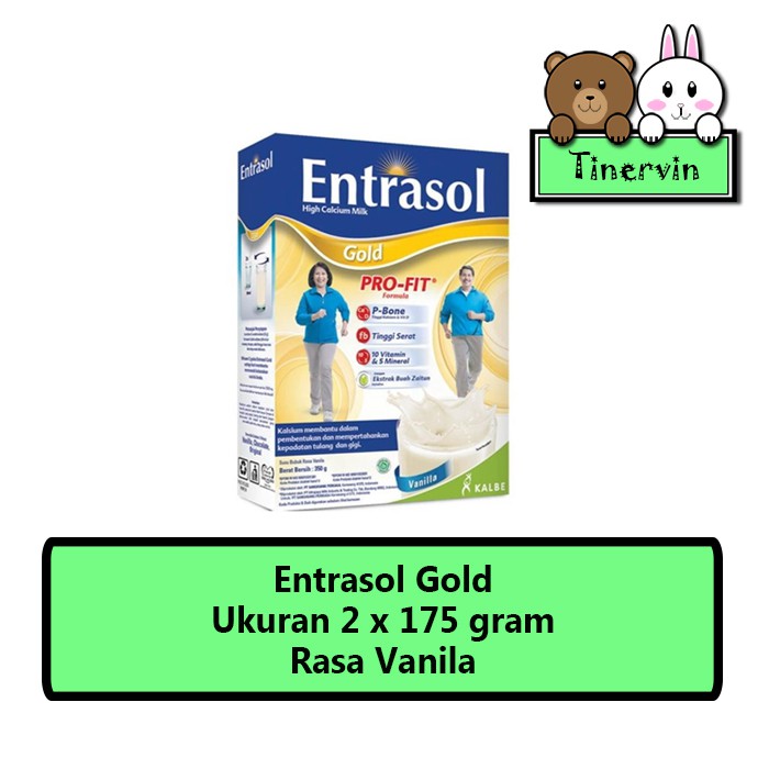 

Entrasol Gold Vanila 2x175 gram