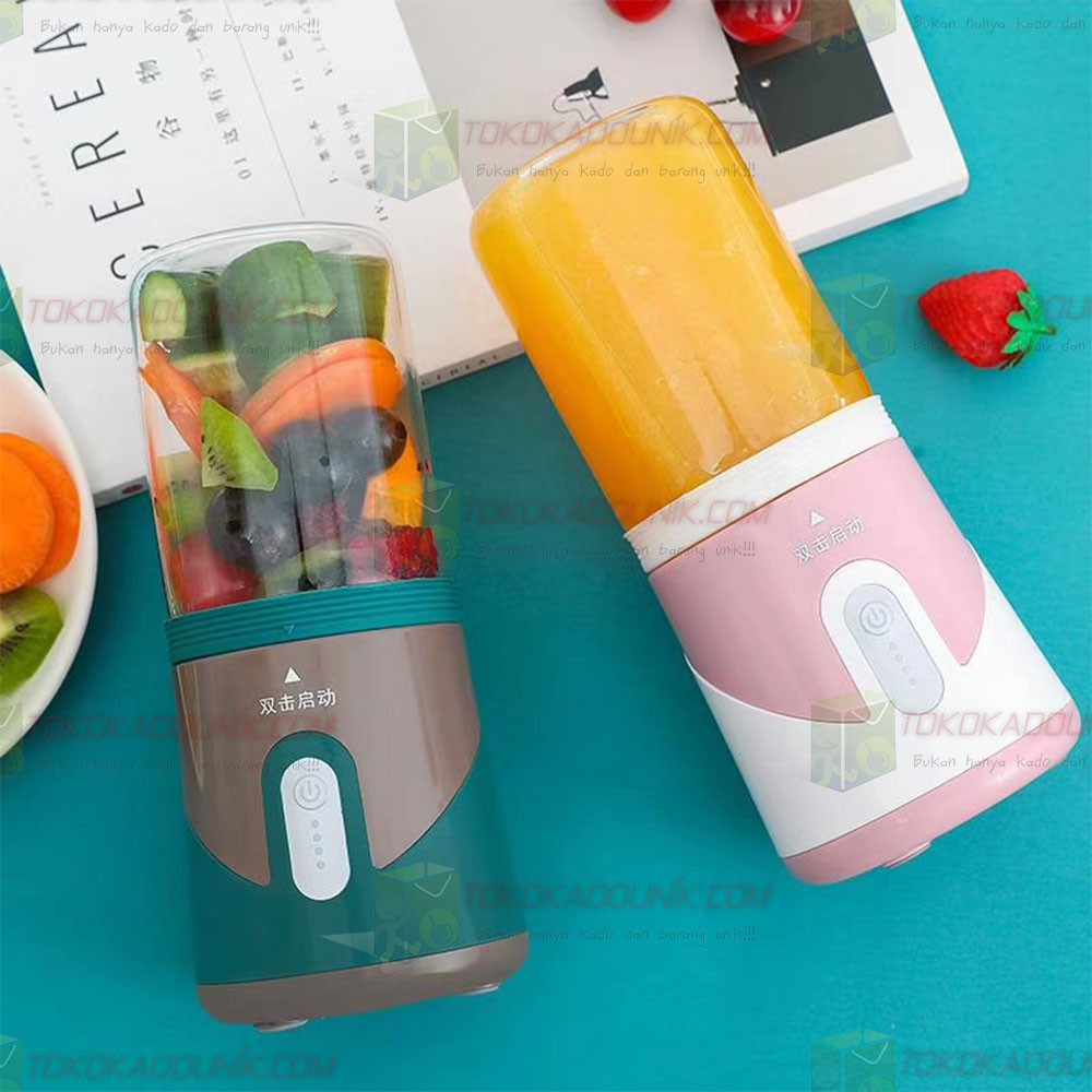 Electric Cup Portable / Juicer Blender 6 Mata Pisau