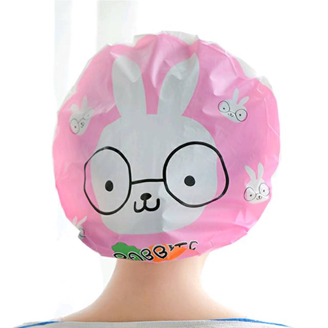 TOPI KERAMAS TOPI SHOWER CAP KARTUN LUCU