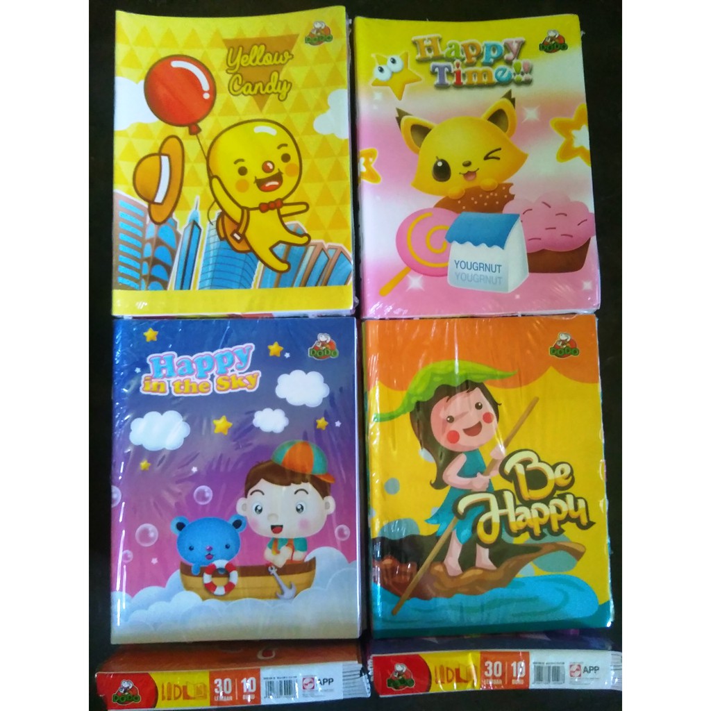 MURAH Buku Tulis Dodo 30 Lbr Shopee Indonesia