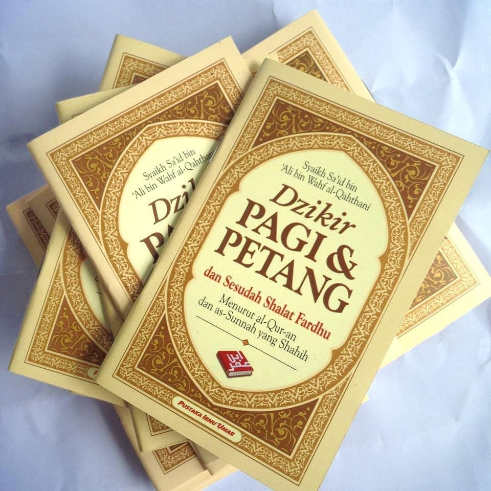 Jual Buku Saku Dzikir Pagi Petang Syaikh Al Qathani Dzikir Pagi