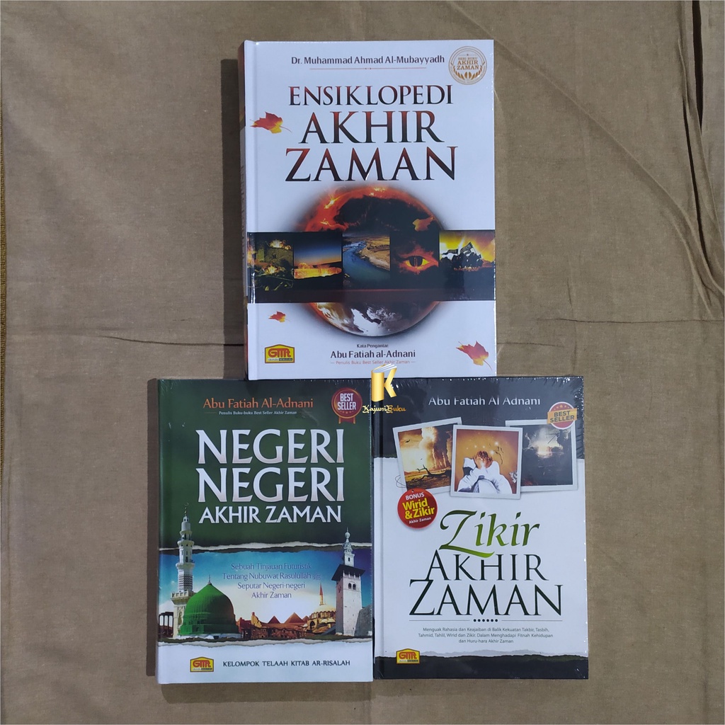 PAKET BUKU AKHIR ZAMAN - Ensiklopedi Akhir Zaman - Negeri Negeri Akhir Zaman - Zikir Akhir Zaman