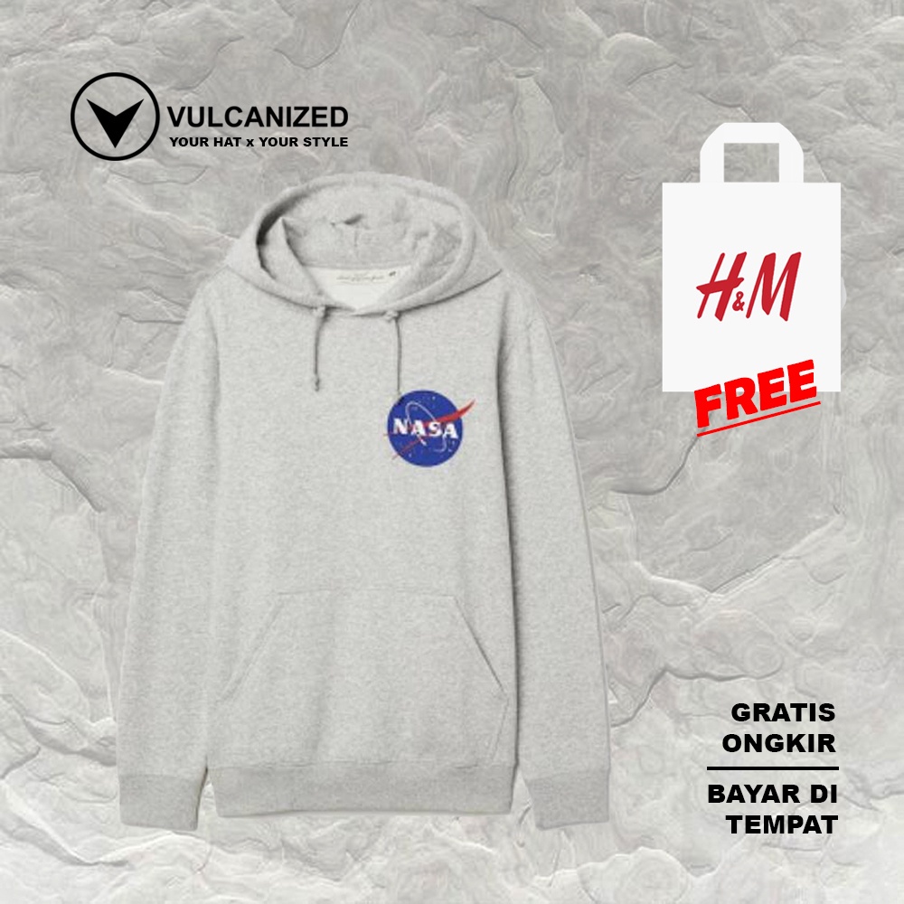 HOODIE H&amp;M NASA WORLD GREY