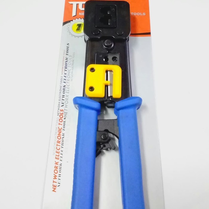 Crimping tools RJ45 CAT 5 dan CAT 6 Tang crimping