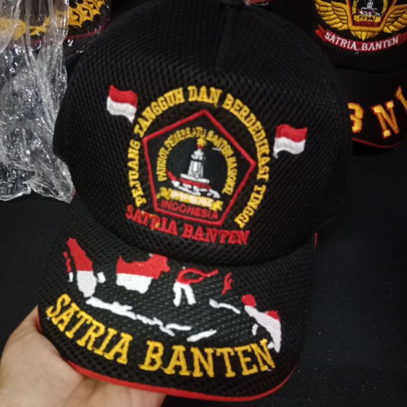 TOPI PPBNI TULISAN KLEP PETA