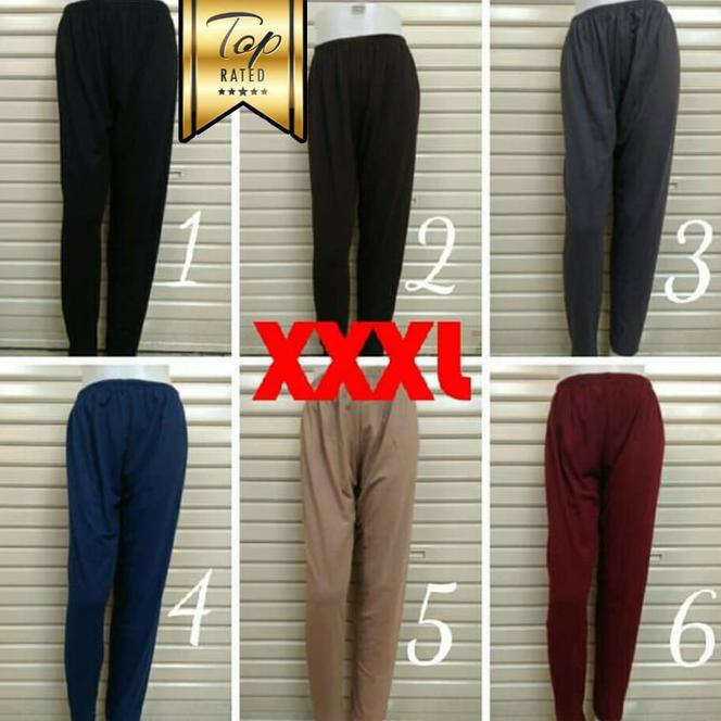 VVF8 LEGGING CELANA PANJANG KAOS WANITA XXXL JUMBO IKA FASHION TANAH ABANG HPA7