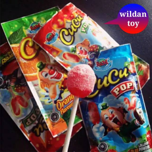 

permen cucu pop seru untuk ngmut bikin mlek/1.pak isi 20.pcs