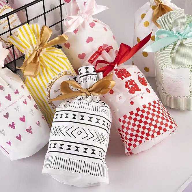 

➬ 5PCS goodie bag kantong hadiah sourvernir lucu goddie bag pesta ulang tahun 5pcs ℗