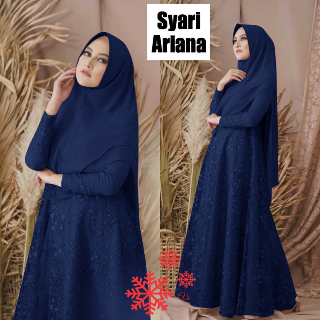SY ARIANA Busana muslim wanita Baju Dress muslim wanita modis