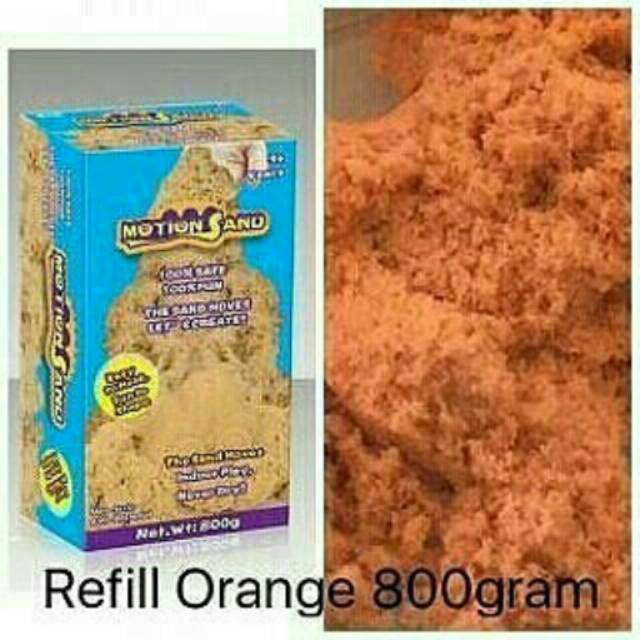 Motion sand - Orange Refill 800 gr