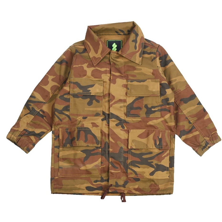 Field Jacket Army Brown / JAKET FIELD ANAK KECIL UNISEX LAKI LAKI PEREMPUAN parka jaket