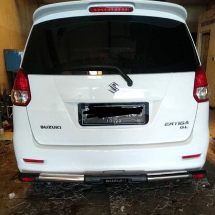 pengaman tanduk bumper belakang suzuki ertiga lama 2012 2013 2014 2015 2016 2017 stainless steel bul