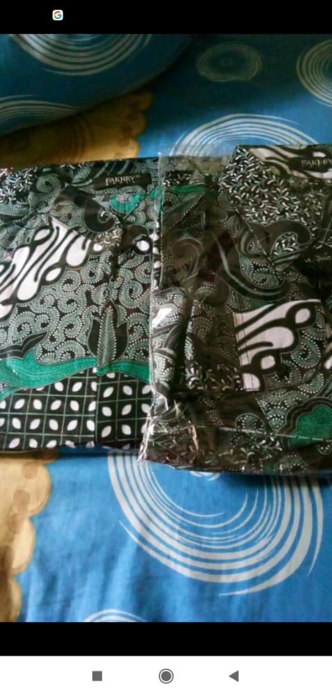 Rama Shinta Couple - Melani Set Couple Lilit Rovella Batik Couple Modern