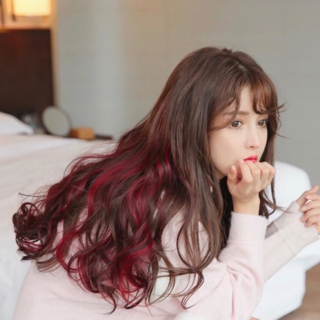  OMBRE  Rose  Gold  hairclip ombre  2 warna  Shopee Indonesia