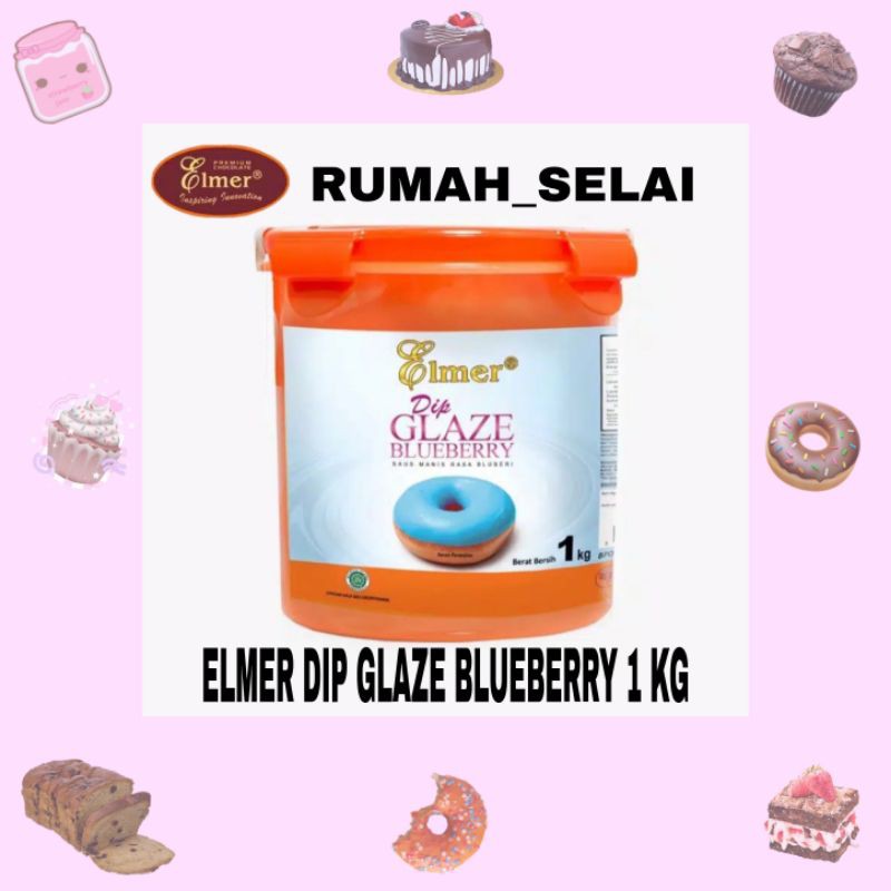 

ELMER Dip Glaze Blueberry 1 Kg