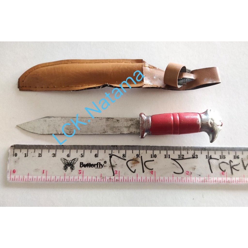 

PRAMUKA Pisau bungkus sarung kulit - pisau alat pramuka