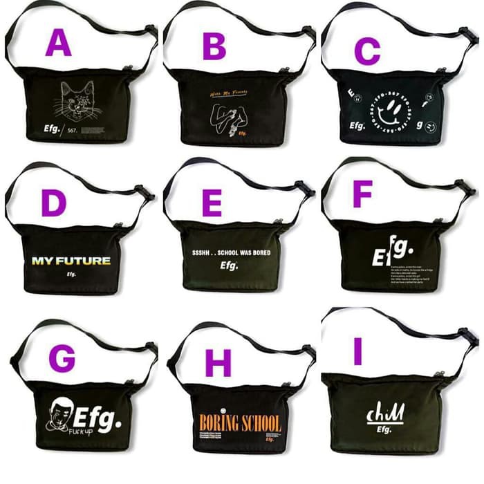 TASPRIA_ SLING BAG EFG  Tas EFG  Limited