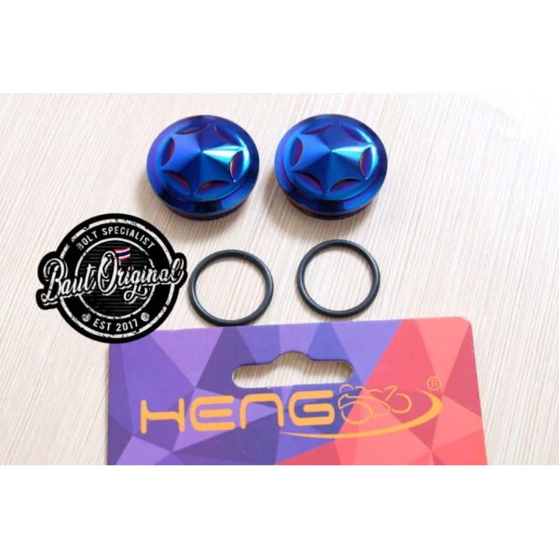 tutup as shock as 33mm probolt blue ninja r original heng thailand