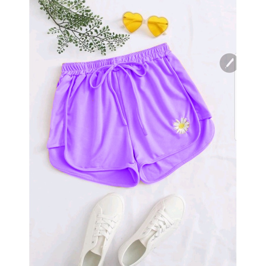 GFS YAMICA BABYTERRY EMBROIDERY HOTPANTS