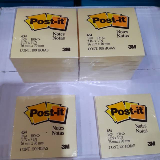 

Post It Sticky Note 3M - 654 - 655 - 656 - 657