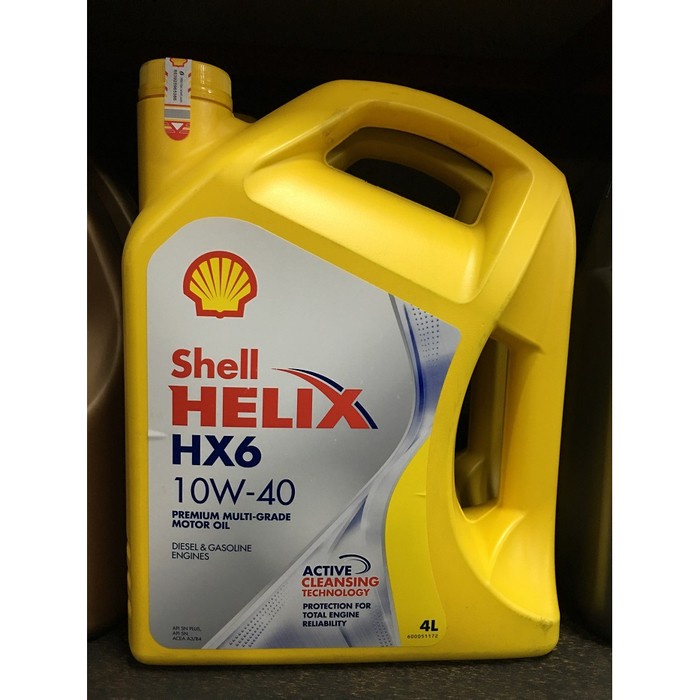 Paket oli shell hx6 10/40 + filter oli ORI | avanza rush xenia terios